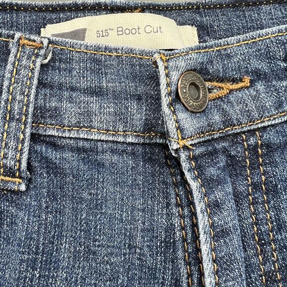 Levi's 515 Jeans Women's Size 8 Blue Boot Cut Medium Wash Preppy Western - Picture 4 of 12
